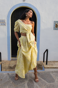 Thomasina Lemon Mazi Full Skirt